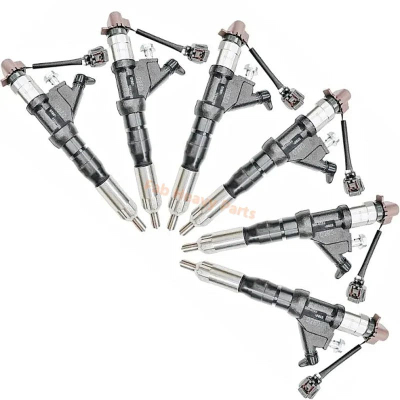 Fuel Injector 095000 - 5970 23670 - E0360 For Hino 700 Series E13C - Fab Heavy Parts