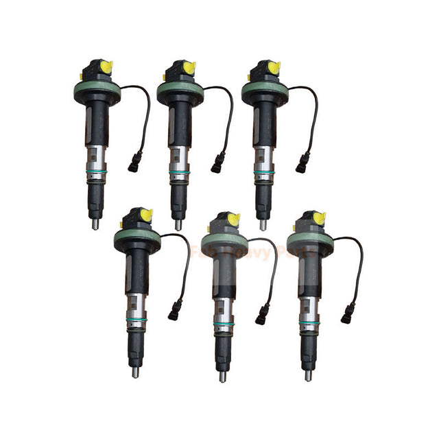 Injecteur de carburant à 6 pièces 2867149 Fits pour le moteur Cummins QSK19 Tier 3