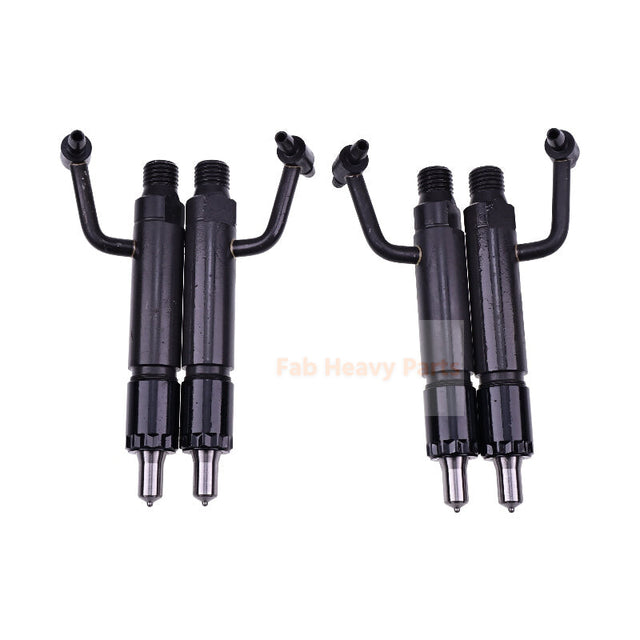 Injecteur de carburant à 4 pièces 729672-53100 ajustement pour le moteur Yanmar 4JH3-DTE 4JH3-HTE