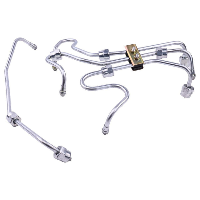 Fuel Injector Pipe Set VI8970177881 VI8970177871 VI8970177891 VI8970177901 for Isuzu Engine 4JG1 4JB1 Kobelco Excavator SK80CS - 1E 80MSR - 1E 80MSR 70SR 70SR - 1E SK80CS - Fab Heavy Parts