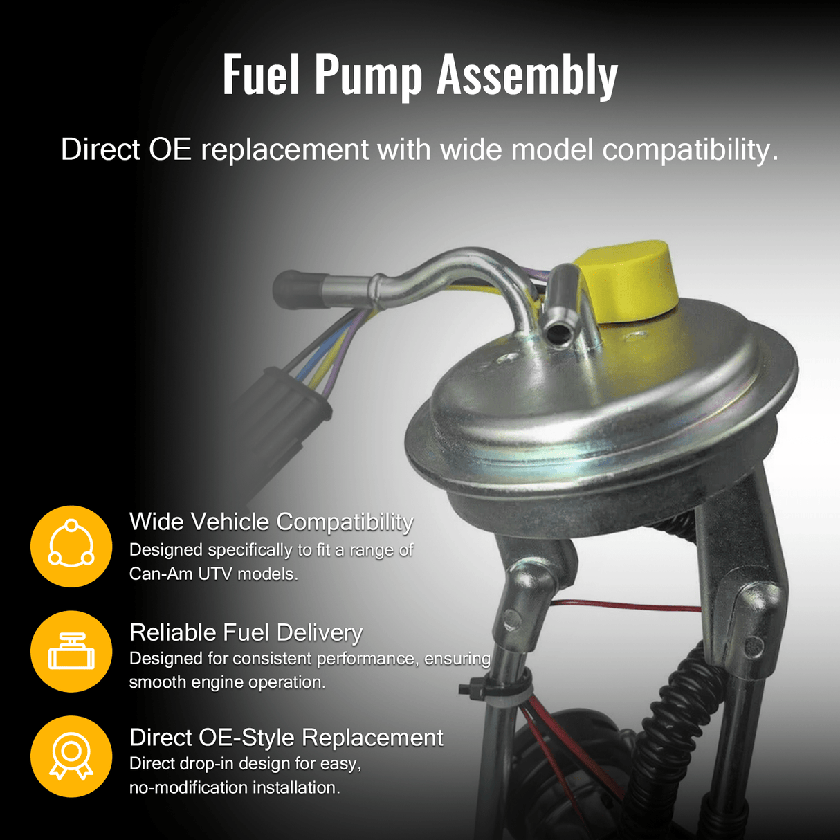 Fuel Pump Assembly 709000362 709000759 Fits for Can - Am 12 - 20 Commander Maverick 800 1000 - Fab Heavy Parts