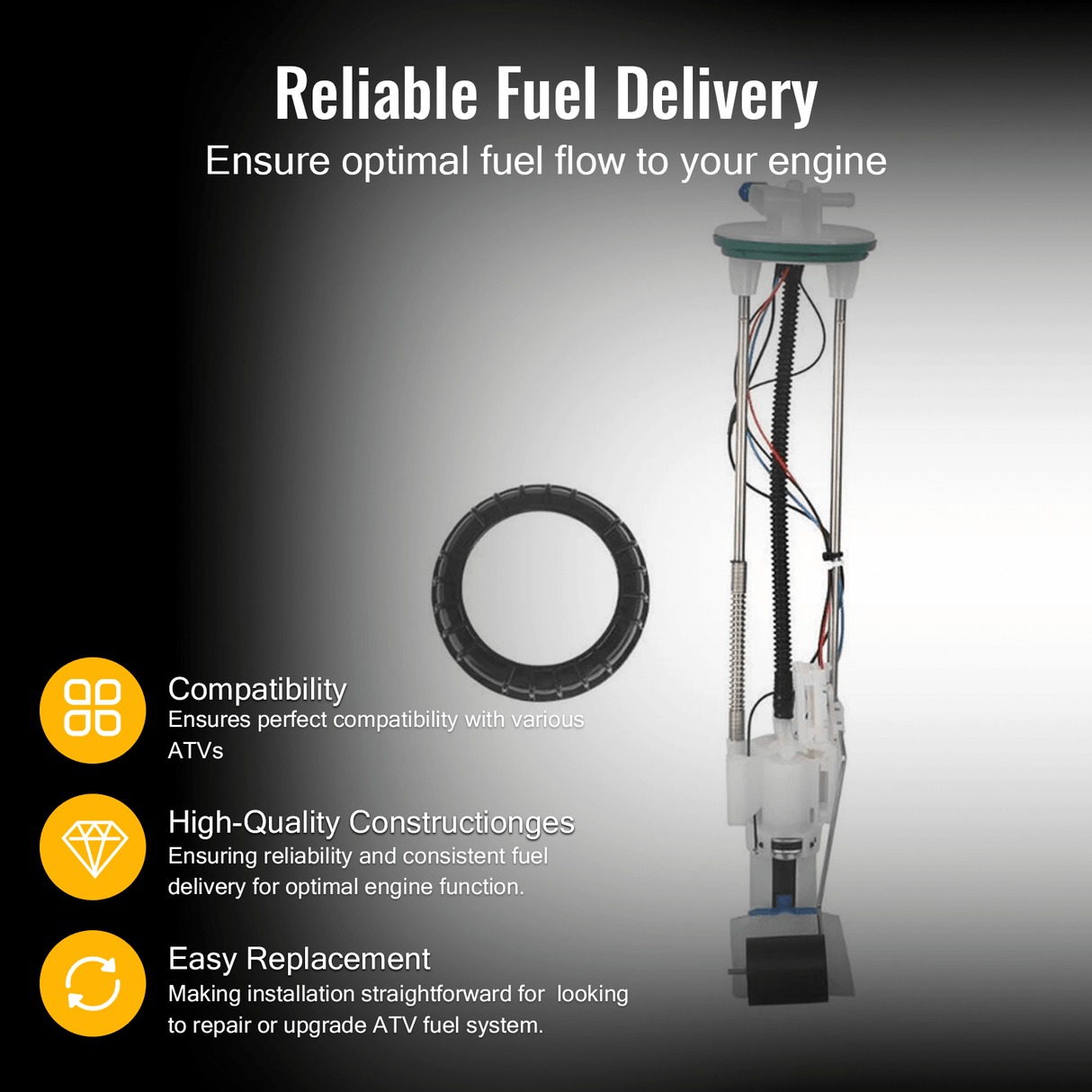 Fuel Pump Assembly 709000461 Fits for Can - AM 2015 - 2023 Outlander L MAX 450 570 650 850EFI - Fab Heavy Parts