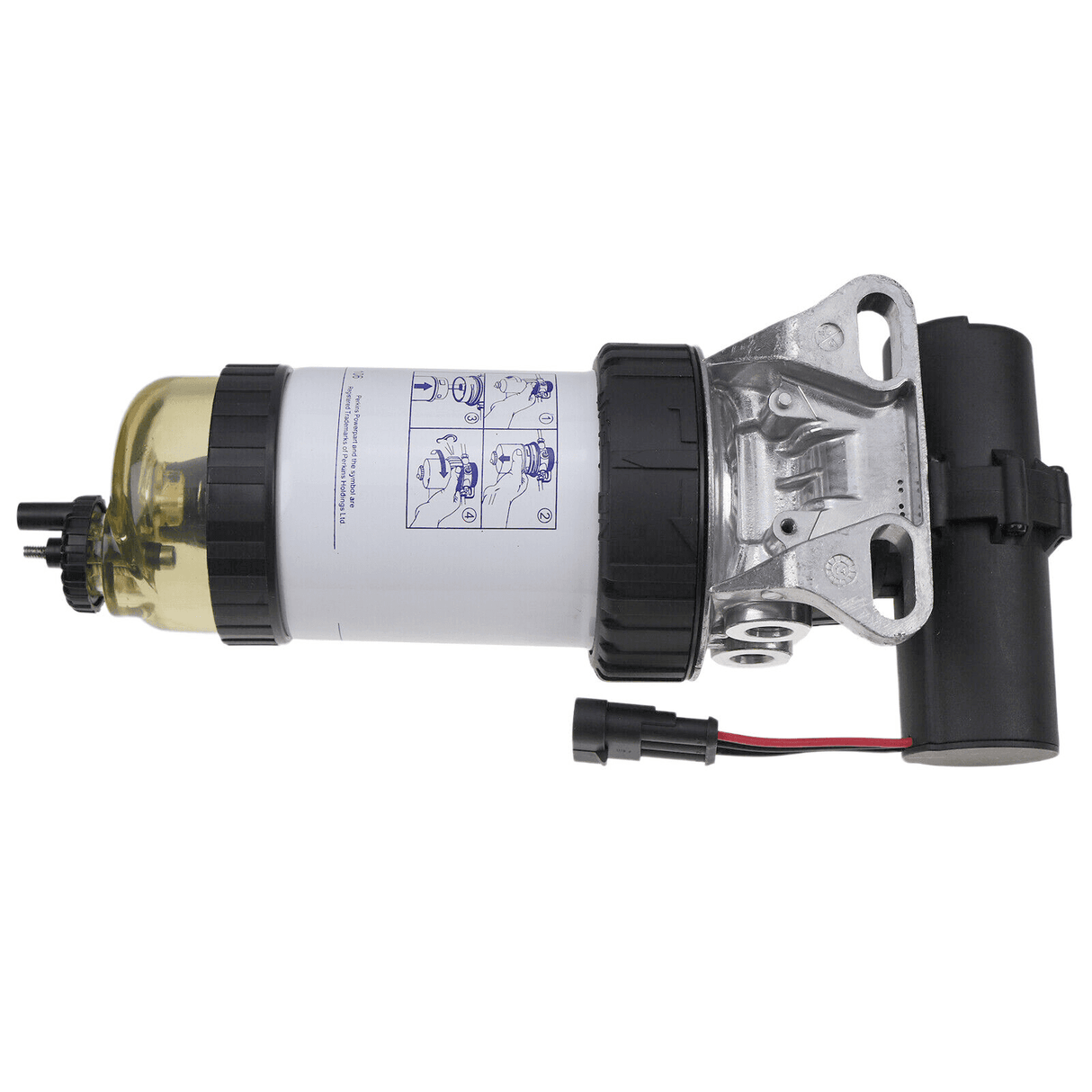 Fuel Pump Fuel Filter Assembly 32A62 - 02020 for Mitsubishi New Holland Perkins - Fab Heavy Parts