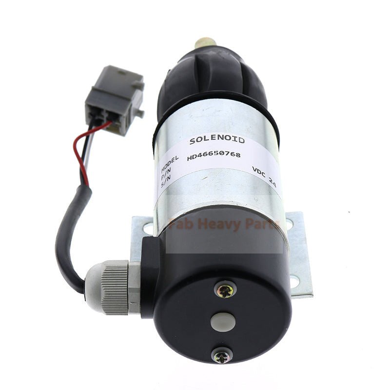 Fuel Shutdown Solenoid 872805 1318039 1318042 881969 Fits for Perkins 2006 3008 3012 Volvo Penta TAMD61A Engine 24V - Fab Heavy Parts