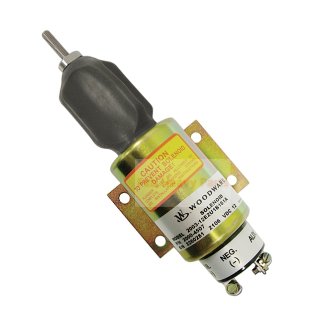 Fuel Shutoff Stop Solenoid Valve 2003-12E2U1B1S1A Fits for Woodward Diesel Engines
