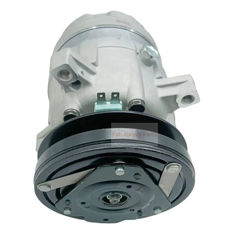 GM V5 A/C Compressor 700655 Fits for Samsung Volvo Excavator EC140 - Fab Heavy Parts