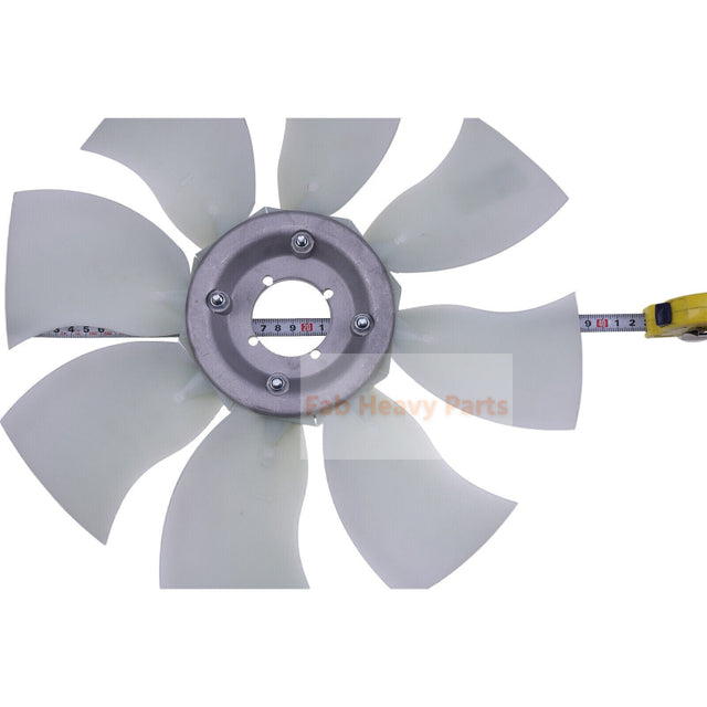 HAMM Wirtgen Fan Blade 2059660 2340916 Fits for Tandem Roller HD10/12 HD10VV HD12VV