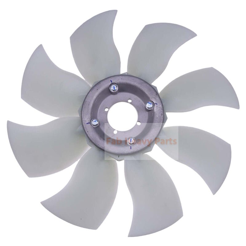 HAMM Wirtgen Fan Blade 2059660 2340916 Fits for Tandem Roller HD10/12 HD10VV HD12VV - Fab Heavy Parts