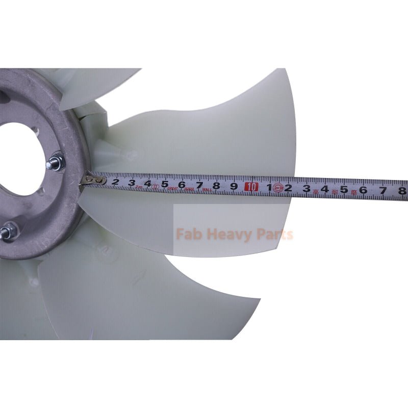 HAMM Wirtgen Fan Blade 2059660 2340916 Fits for Tandem Roller HD10/12 HD10VV HD12VV - Fab Heavy Parts