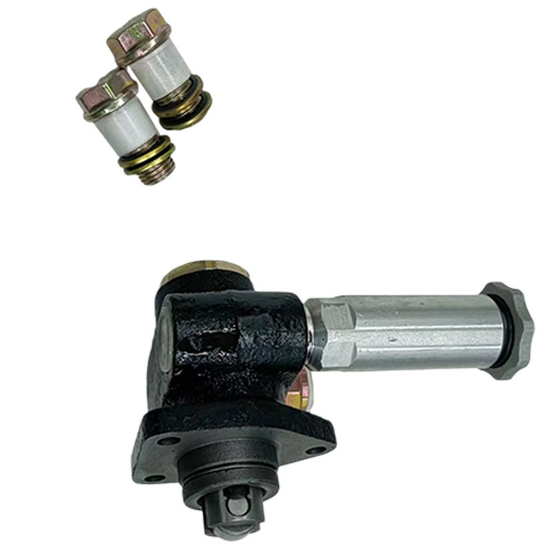 Hand Feed Primer Fuel Pump 092100 - 0372 for Mitsubishi Engine 6DS10A 6DR50A 6DR70A 4DR50A 4D33 6DS30A Truck FP014 F17D F17E - Fab Heavy Parts