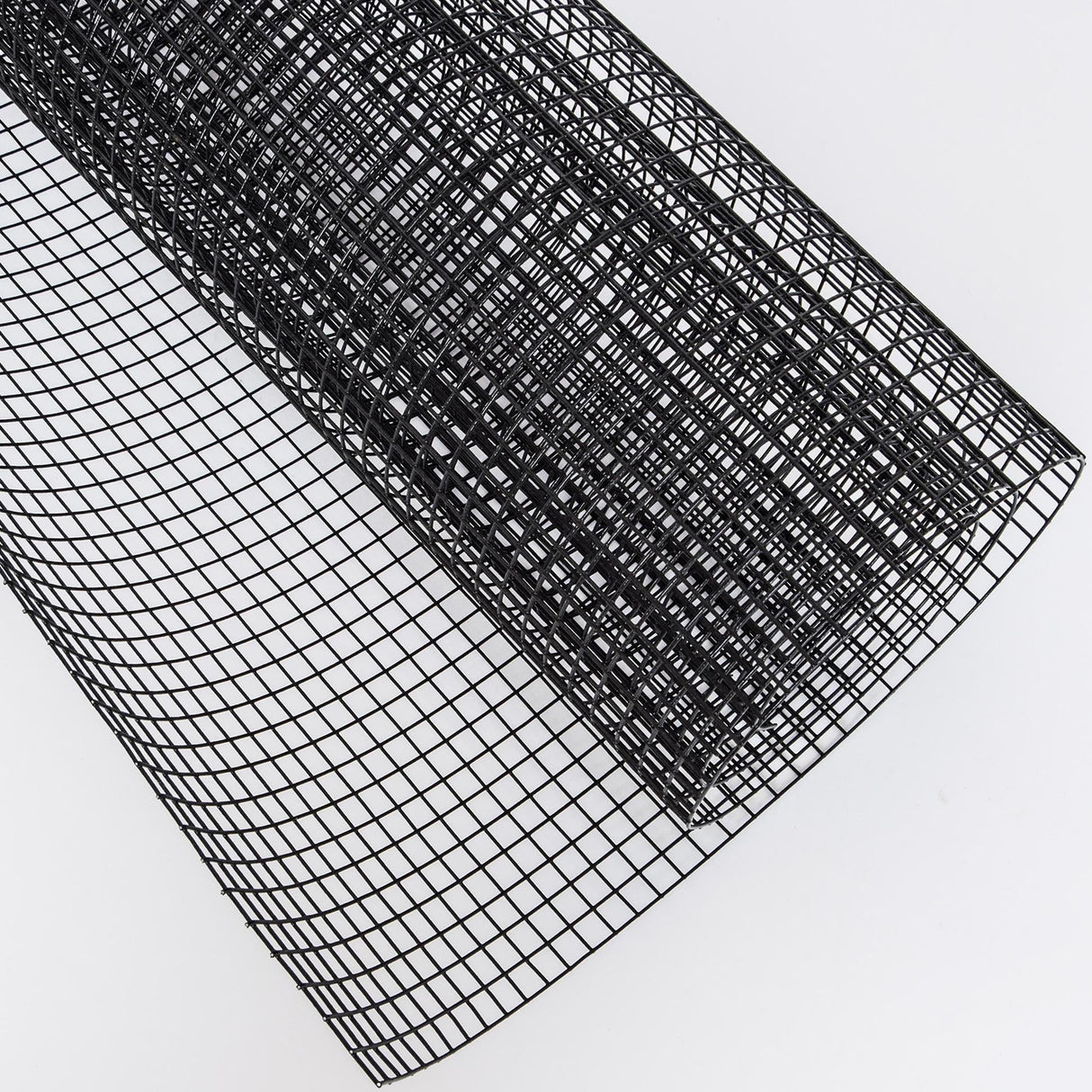 Hardware Cloth 5 ft × 100 ft 19 Gauge 1/2 inch Black PVC Vinyl Coated Welded Wire Fence Poultry Netting Chicken Coop Cover Wire Fencing Black PVC Wire Mesh - Fab Heavy Parts