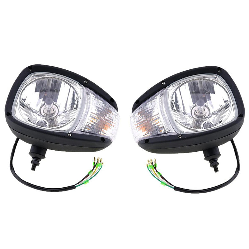 Head Light Assembly 7164373 7164374 Aftermarket Replacement For Bobcat Loader T2250 T2556 T2566 T35100 T35120 T3571 T40150 T40170 T40180 TL360 TL470 V417 V518