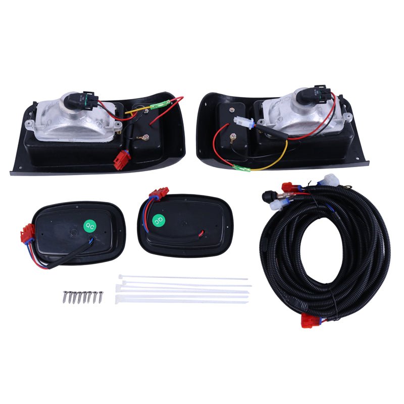 Headlights and Tailights Kit FGFHLTL005 for Golf Cart Club Car DS Gas or Electric Model 1993+ - Fab Heavy Parts