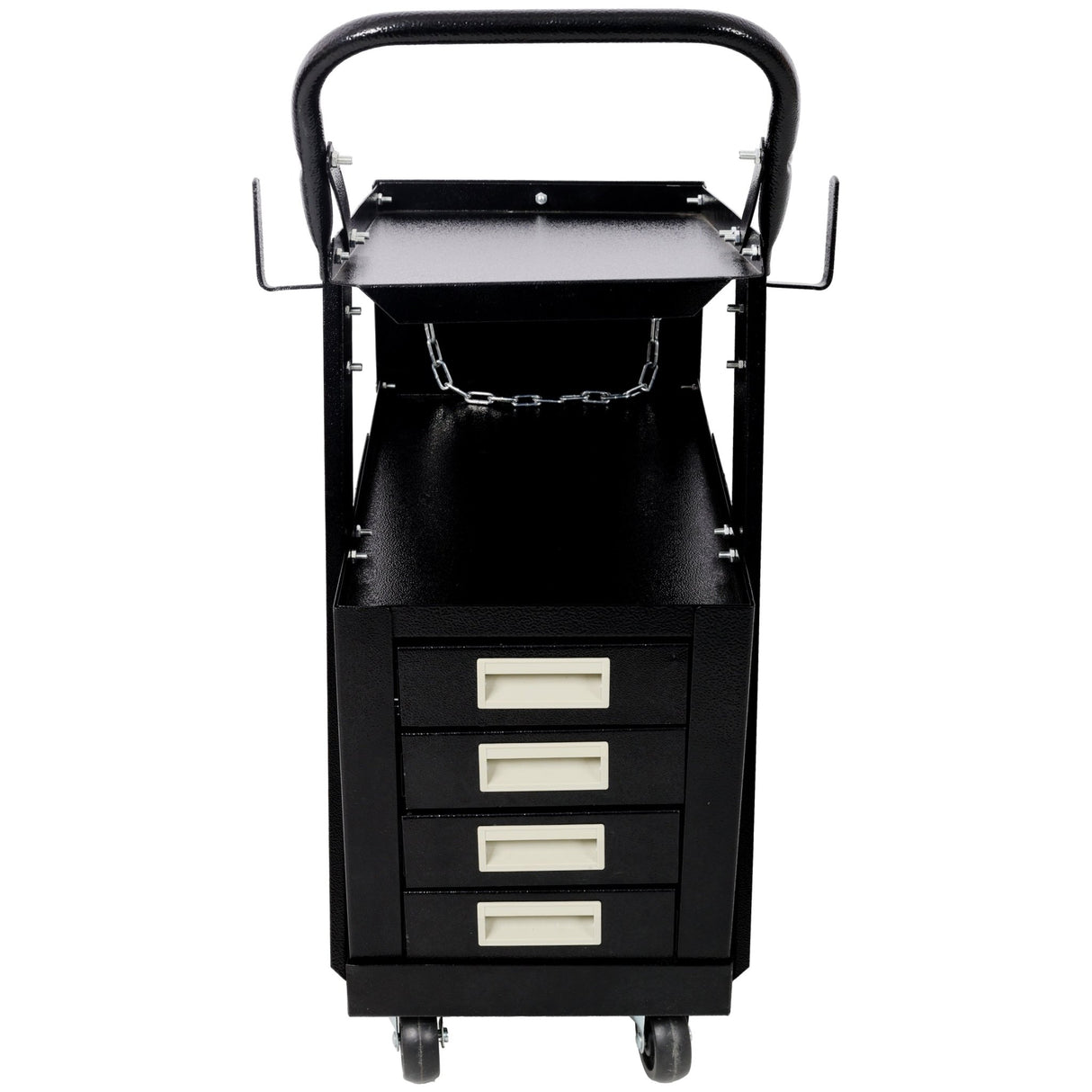 Heavy Duty 2 - Tier 4 Drawers Rolling Welding Cart Portable Welder Storage Trolley with Wheels for MIG TIG ARC Welder Plasma Cutter and Welding Accessories - Fab Heavy Parts