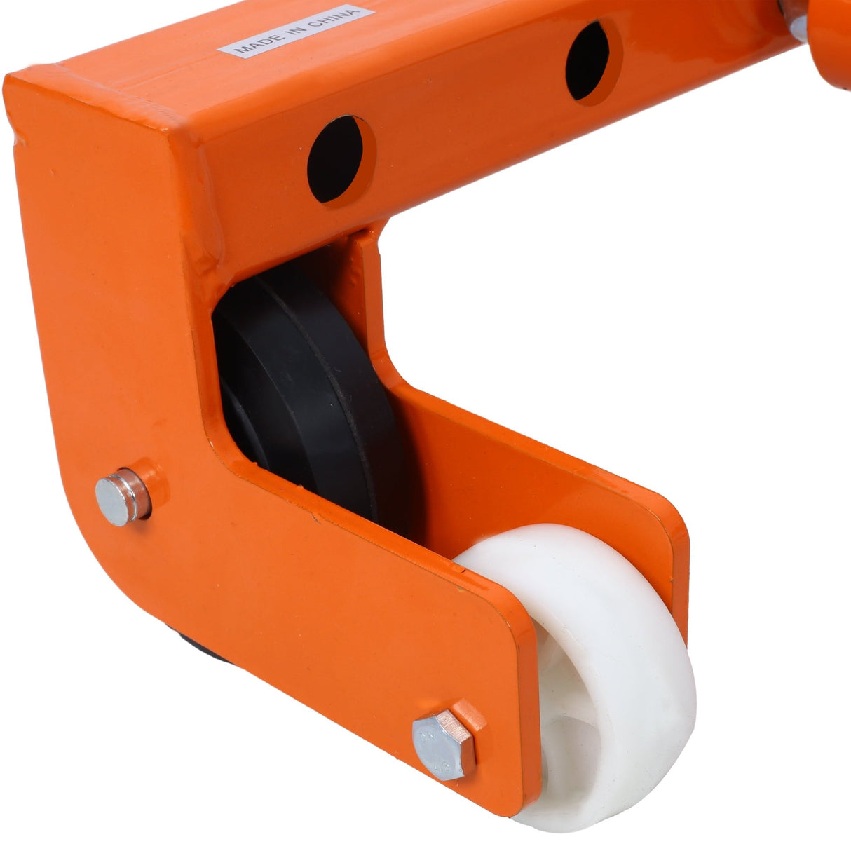 Heavy Duty Adjustable Tire Wheel Dolly 330 Lbs Capacity - Orange - Fab Heavy Parts
