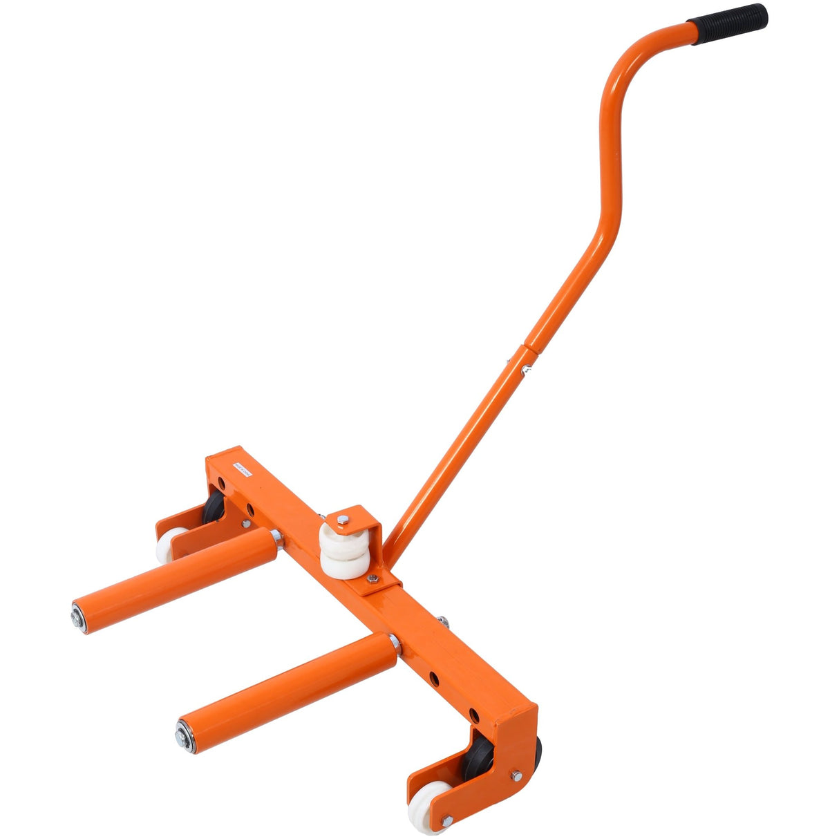 Heavy Duty Adjustable Tire Wheel Dolly 330 Lbs Capacity - Orange - Fab Heavy Parts