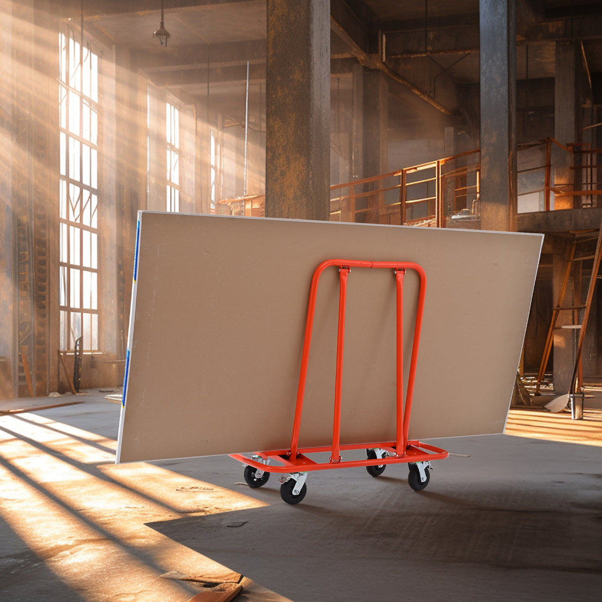 Heavy Duty Drywall Sheet Cart & Panel Dolly 3000 lbs Capacity Panel Service Cart - Fab Heavy Parts