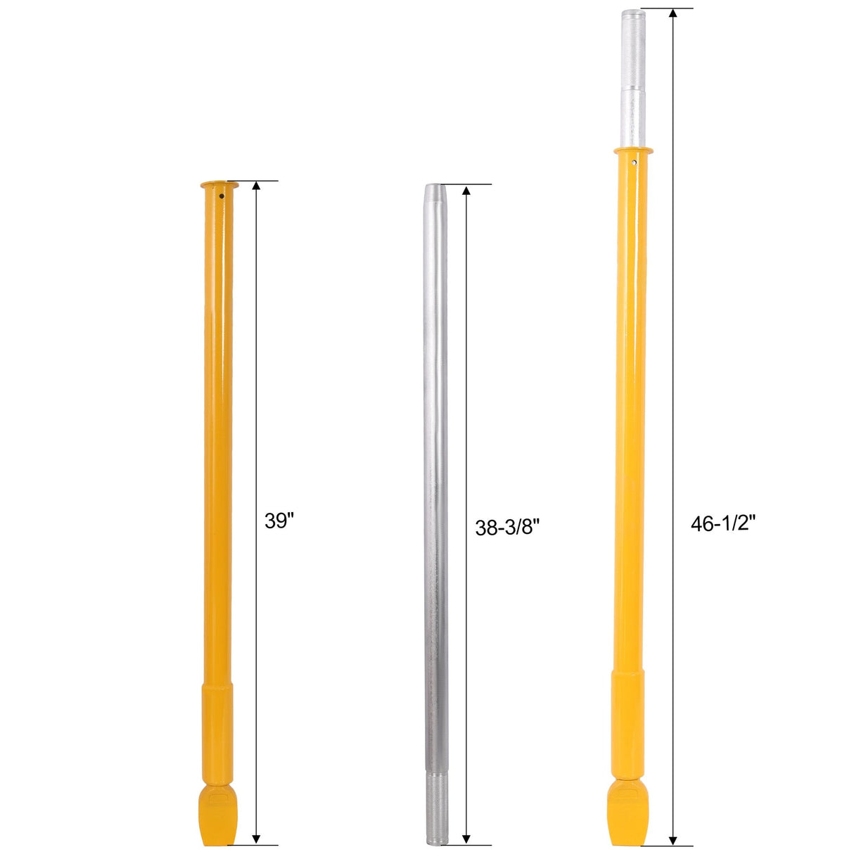 Heavy Duty Tire Bead Breaker Slide Hammer Portable Tire Changing Sliding Impact - Yellow - Fab Heavy Parts