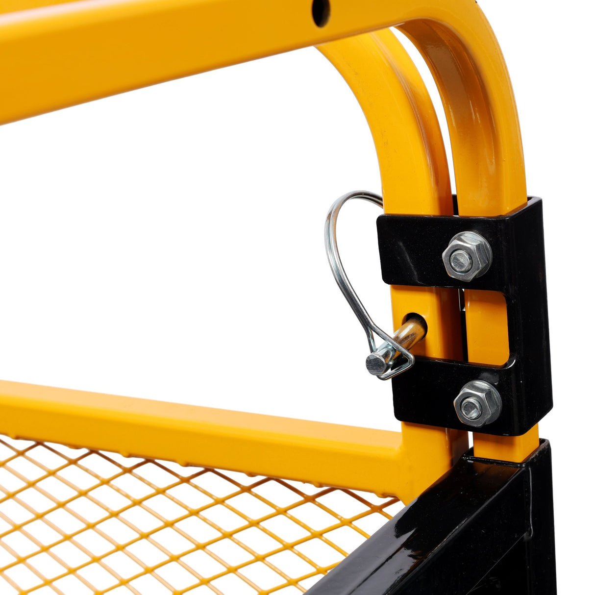 Heavy - Duty Tow - Behind Dump Cart 1000 lbs Load Capacity for ATV UTV Lawn Mower Tractor Yard Garden Farm Hauling - Yellow - Fab Heavy Parts
