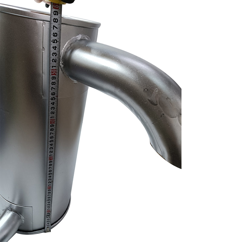 Muffler Silencer 4419850 Fits for Isuzu Engine 4BG1 Hitachi Excavator ZX110 ZX120 ZX125US ZX130 ZX130H ZX130K ZX135UR ZX135US ZX135USK ZX135UST