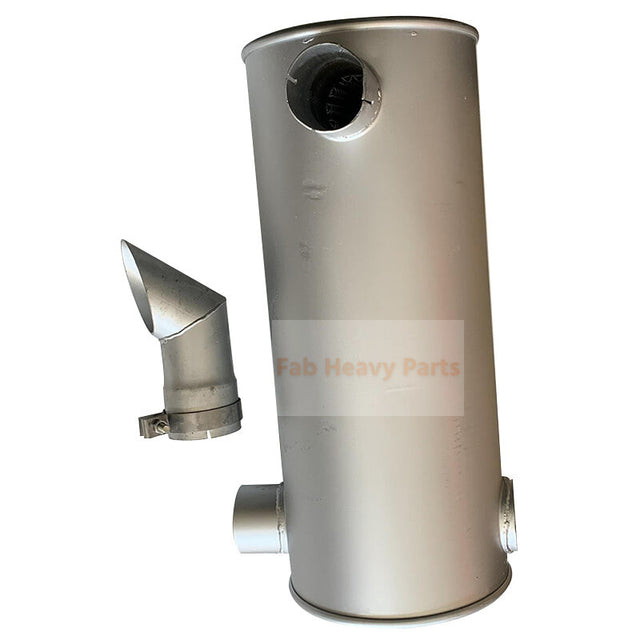 Muffler Silencer 4448414 se ajusta para el motor Isuzu 6BG1 Hitachi Excavator ZX225U ZX230 ZX240K ZX240LC-3G ZX250 ZX270 ZX280LC ZX300W