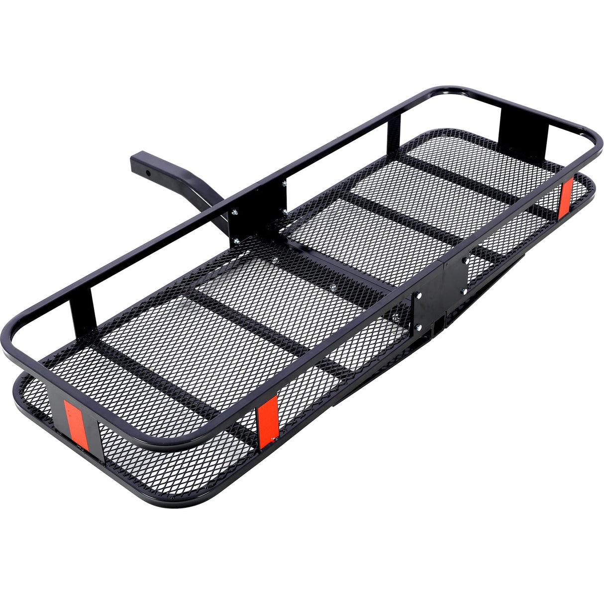 Hitch Mount Cargo Carrier Basket 60" X 21" X 6" with Waterproof Cargo Bag 56" X 20" X 20" 500 Lbs Capacity - Fab Heavy Parts