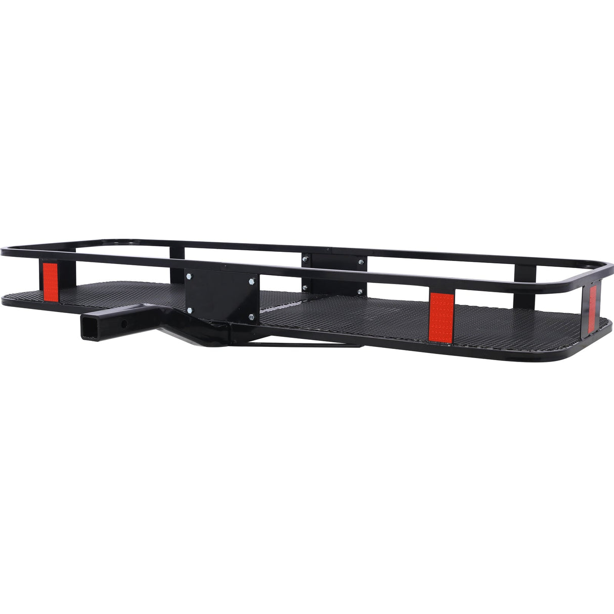 Hitch Mount Cargo Carrier Basket 60" X 21" X 6" with Waterproof Cargo Bag 56" X 20" X 20" 500 Lbs Capacity - Fab Heavy Parts