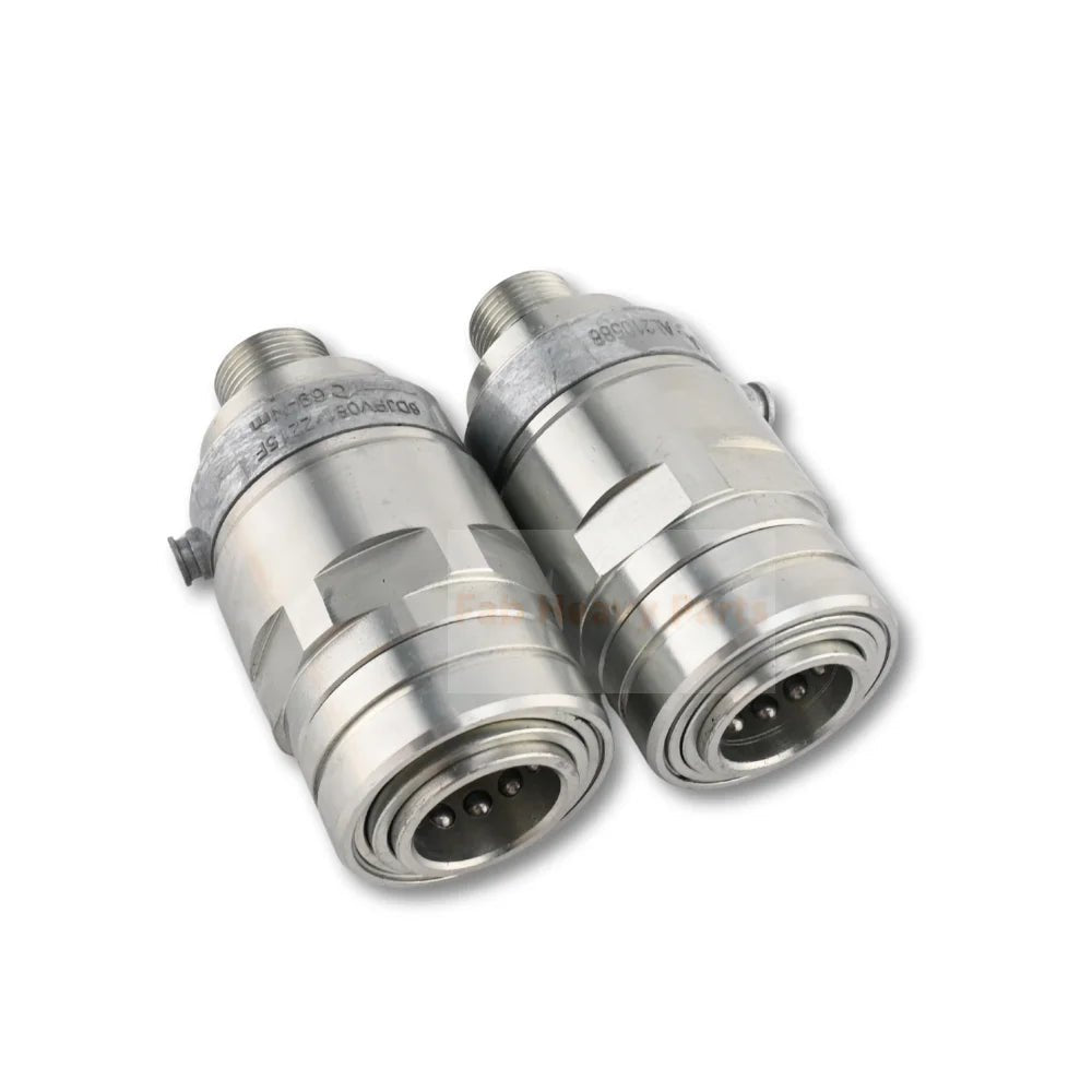 Hydraulic Coupler Kit AL202354 AL210587 AL210588 Fits for JD 6090 6100 6105 6110 6115 6125M 6125R 6130 6140J 6155 6170 7420 7520 7425 7525 - Fab Heavy Parts