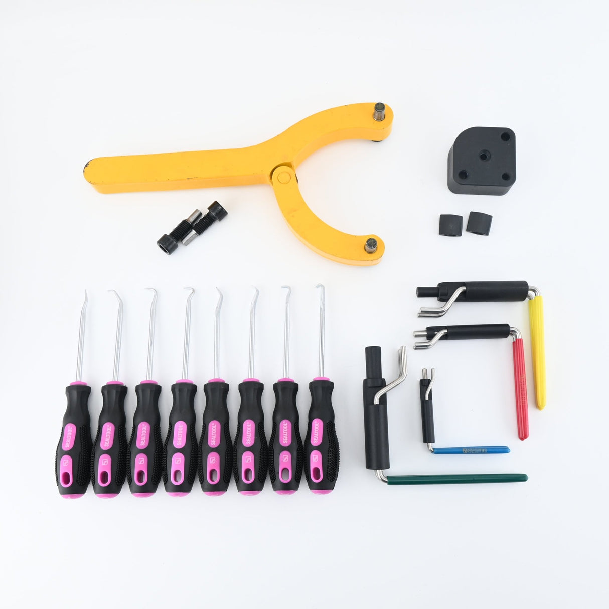 Hydraulic Cylinder Repair Tool Kit for Excavator Tractor Skid Steer Loader Backhoe - Fab Heavy Parts
