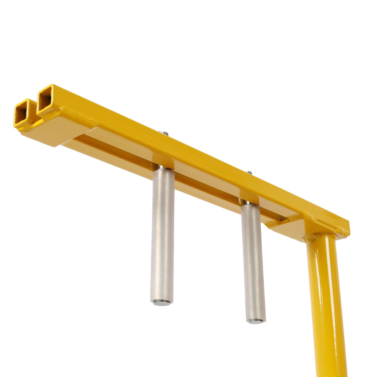 Hydraulic Door Remover and Installer Jack Hoist Lift Stand Dolly - Yellow - Fab Heavy Parts