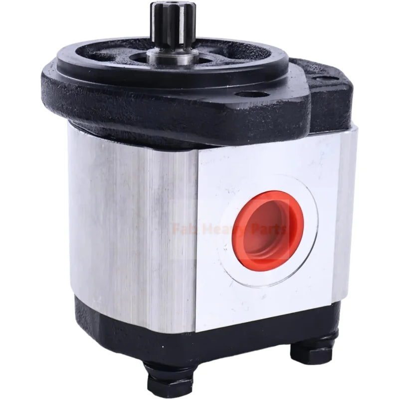 Hydraulic Gear Pump CI09S-A02-076R Fits for 9 Tooth Spline Inches SAE A-2 Bolts 2-11 GPM Outlet Port SAE 10 Inlet Port SAE 12 4350 PSI