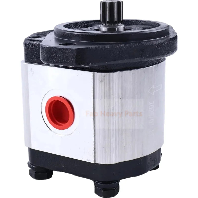 Hydraulic Gear Pump CI09S-A02-076R Fits for 9 Tooth Spline Inches SAE A-2 Bolts 2-11 GPM Outlet Port SAE 10 Inlet Port SAE 12 4350 PSI