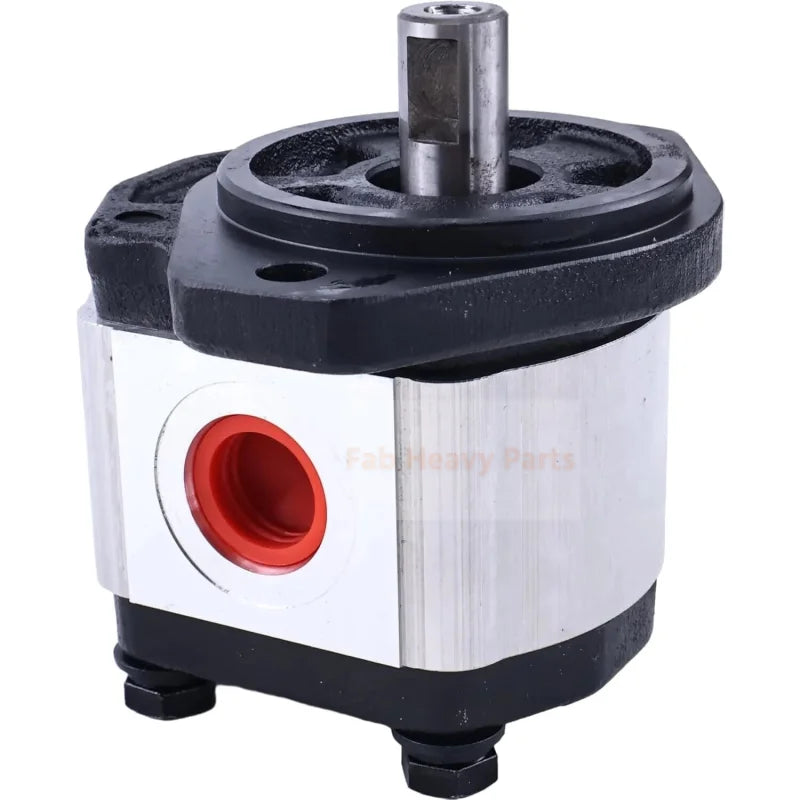 Hydraulic Gear Pump CI34K-A02-027L Fits for 3/4" Keyed Spline Inches SAE A-2 Bolts 1-4 GPM Outlet Port SAE 10 Inlet Port SAE 12 4350 PSI