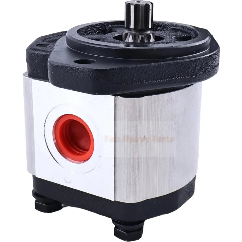 Hydraulik-Zahnradpumpe CI34K-A02-061L Passend für 3/4" Keilwellenverzahnung, Zoll, SAE A-2 Schrauben, 2-9 GPM Auslassanschluss, SAE 10 Einlassanschluss, SAE 12, 4350 PSI