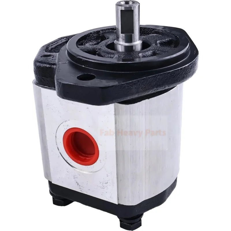Hydraulic Gear Pump CI58K - A02 - 122L Fits for 5/8" Straight Keyed Inches SAE A - 2 Bolts 3 - 15 GPM Outlet Port SAE 10 Inlet Port SAE 12 3600 PSI - Fab Heavy Parts