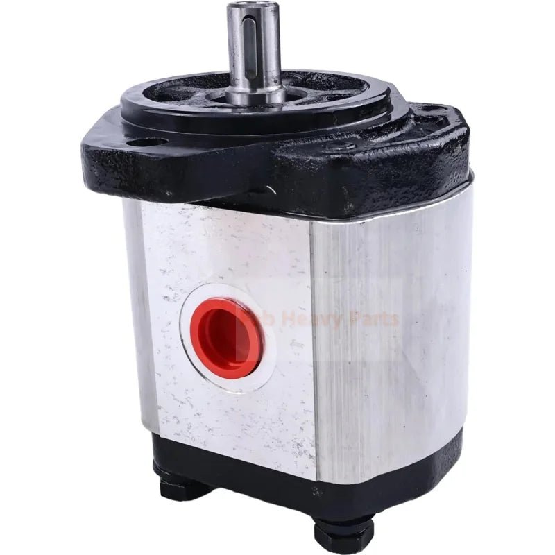 Hydraulic Gear Pump CI58K - A02 - 122L Fits for 5/8" Straight Keyed Inches SAE A - 2 Bolts 3 - 15 GPM Outlet Port SAE 10 Inlet Port SAE 12 3600 PSI - Fab Heavy Parts