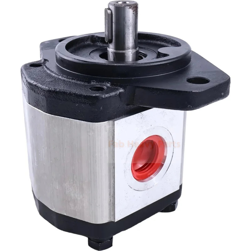 Pompe à engrenages hydraulique CI78K-B02-152L Convient pour 7/8" Cannelure clavetée, pouces, boulons SAE B-2, débit de sortie 4-19 GPM, orifice d'entrée SAE 12, orifice d'entrée SAE 16, pression de 3900 PSI