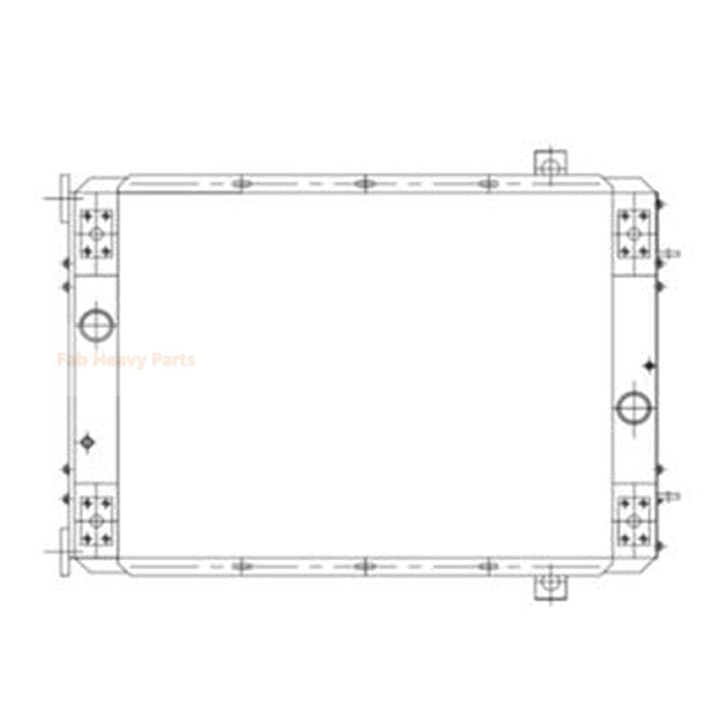 Hydraulic Oil Cooler 30/926069 for JCB 411