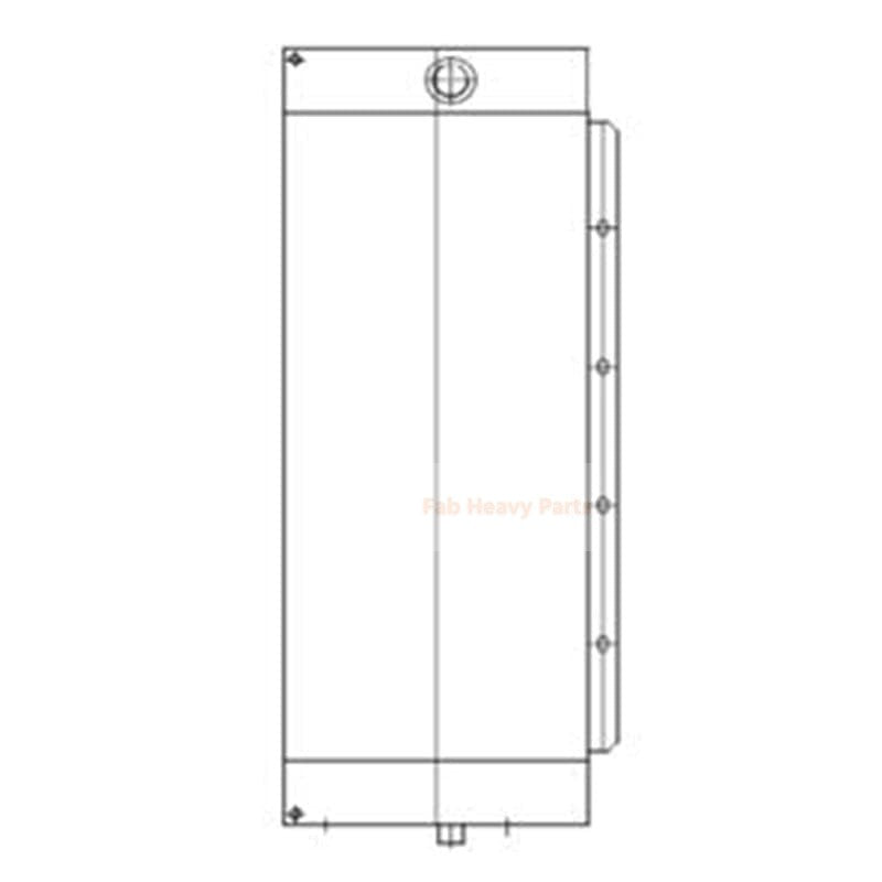 Hydraulic Oil Cooler 30/926180 for JCB Excavator JS130B JS140B