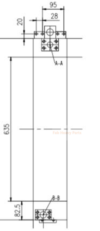 Hydraulic Oil Cooler 8N4363 for CAT Caterpillar D6C D6D-Oil cooler-Fab Heavy Parts
