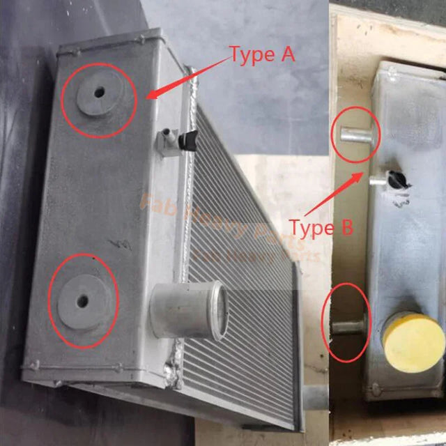 Hydraulische radiator 418-03-48102 Past voor Komatsu WA200-6 WA200PZ-6 WA250-6 WA250PZ-6 WIEL Loader