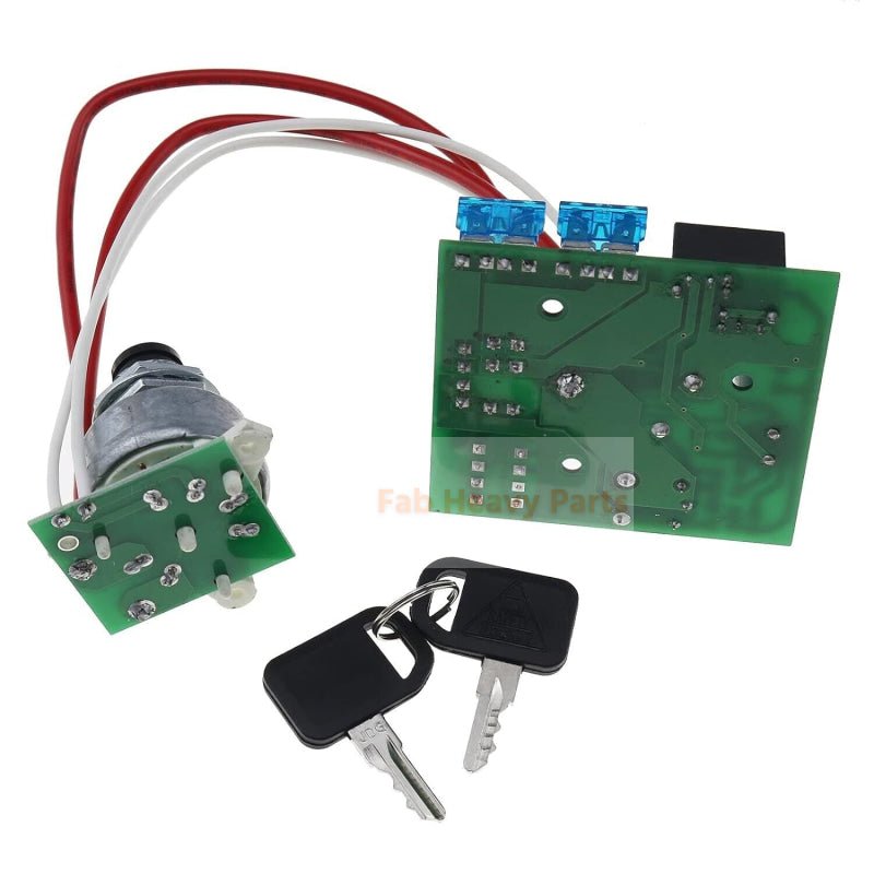 Ignition Switch Starter Module Set AM124137 AM119999 Fits for John Deere 325 335 345 - Fab Heavy Parts