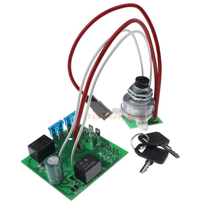 Ignition Switch Starter Module Set AM124137 AM119999 Fits for John Deere 325 335 345 - Fab Heavy Parts