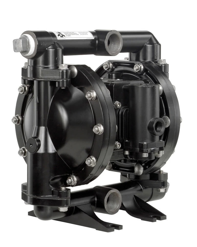 ARO PD10A-BAP-FTT Air Operated Diaphragm Pump 1 Inch Metallic Expert Series 52 GPM PTFE Santoprene Diaphragm