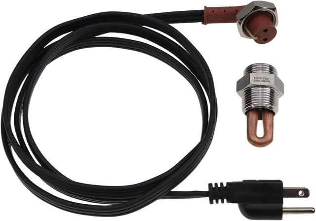 400W 120V 3/4" NPT Engine Block Heater 11409 0806R Compatible With Jaguar Mazda Lincoln Fits Kubota JD 2155 A 5400 2040 60 2255 5220 Belarus Massey Ferguson 255 65 3165 285 165