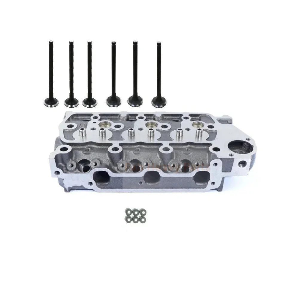 Indirect Injection Complete Cylinder Head for Mitsubishi Engine K3E - Fab Heavy Parts