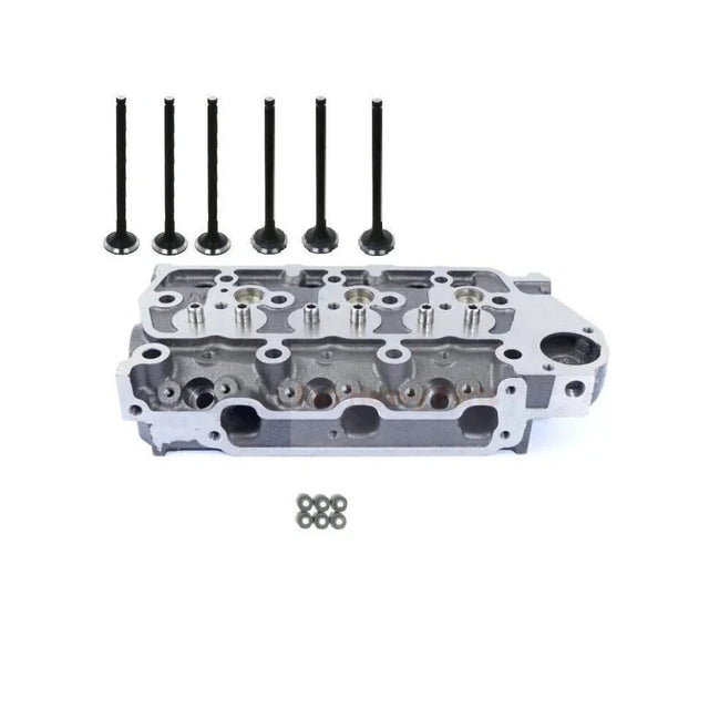 Indirect Injection Complete Cylinder Head for Mitsubishi Engine K3E - Fab Heavy Parts