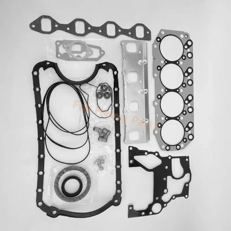 Isuzu 4JB1 Engine Overhaul Rebuild Kit for Sumitomo SH60 Hitachi EX60UR Excavator - Fab Heavy Parts