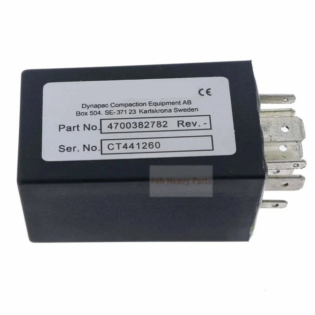 9 PINS 4700382782 Relé VBS VBS para Dynapac 382782 CC422 CC522 CC622