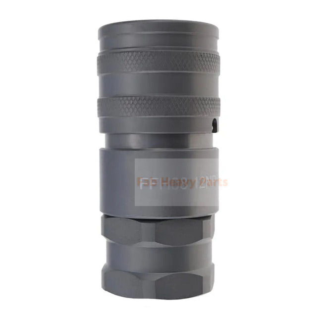 Male and Female 153-2995 153-2994 Flat Face Coupler For Caterpillar 1/2" Body